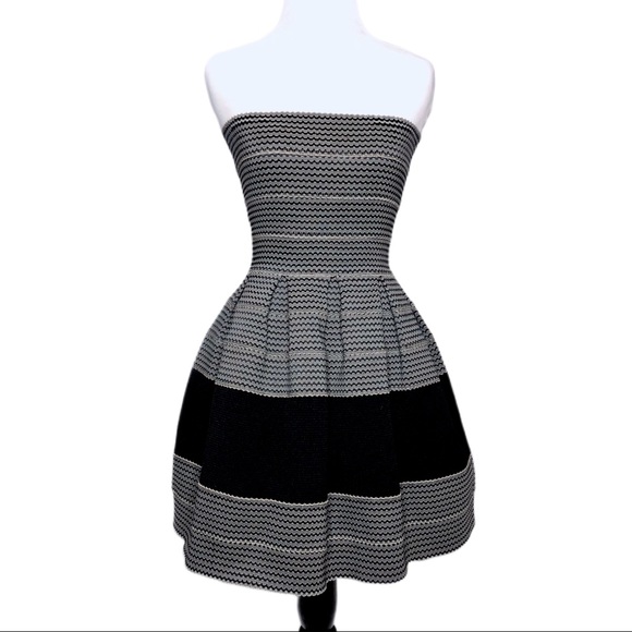 Pleasure Doing Business Strapless Bandage Dress - Picture 2 of 4